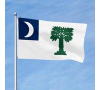 1Ère Proposition Caroline Du Sud Garden Flag Avec Œillets Drapeaux Décoratif Drôle Bannière Décoration Pour Intérieure Balcon Pelouse 90X152Cm