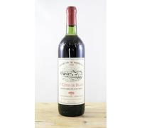 1ères Côtes de Blaye Union des producteurs Générac Bouteille de Vin Millésime 1983 BG