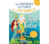 1ERES LECTURES MATERNELLE la petite sirène, niveau 2 - Collectif - Larousse - broché - Scolaire / Universitaire