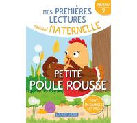 1ERES LECTURES MATERNELLE niveau 2 - Petite Poule rousse - Laura Carrion - Larousse - broché - Scolaire / Universitaire