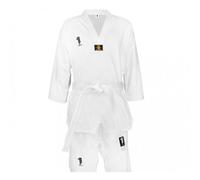 1fight1, Dobok Taekwondo Brodé Elite, Col Blanc, Taille 130 Cm Blanc