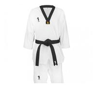 1fight1, Dobok Taekwondo Brodé Elite, Col Noir, Taille 160 Cm Noir