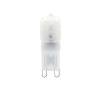 1fortunate Ampoules, Paquet de 50, Mini lampe de projecteur LED G4/G9 AC220V 2W SMD2835 couvercle Transparent/laiteux lustre spot(Cold White,G9 220V Milky)