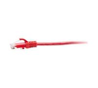 1ft (0.3m) Cat6a Snagless Unshielded (UTP) Slim Ethernet Network Patch Cable - Red - Cordon de raccordement - RJ-45 (M) pour RJ-45 (M) - 30 cm - 4.8