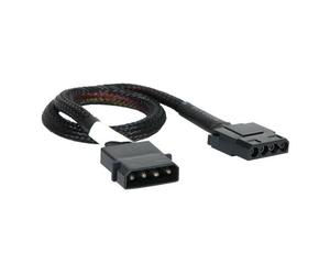 1FT Akasa Molex 4-Pin à Molex 4-Pin Internal Power Cable - Noir