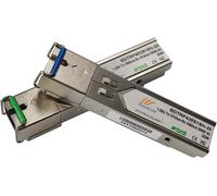 1G SFP Module,Single Mode SC Fiber Optic Cable Transceiver Compatible with Cisco SFP-1G-LR,20KM,Ubiquiti UF-MM-1G,Netgear,Mikrotik,D-Link,Supermicro and Other Switches