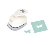 1inch Circle Shape Lever Action Craft Punch for Paper Crafting Scrapbooking Cards Arts (1-inch Butterfly 3) by Bira Craft