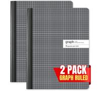 1InTheOffice Lot de 100 carnets de notes en papier graphique 24,1 x 19,1 cm