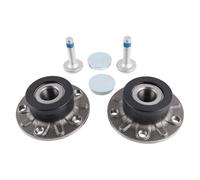 1K0598611 Lot de 2 roulements de roue arrière prend en charge la fonction ABS de rechange pour A3 8P1 8VA 8VF Golf Plus 521 5M1 Golf V 1K1 BA5 Altea 5P1 Leon 1P1 Toledo III 5P2 Tou-ran 5T1 8V0598611