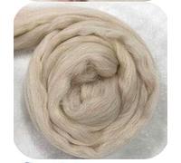 1kg / 2 kg / 3kg, fil super épais fils mérinos fils de laine mérineuse grande fil chunky arme volumineuse blanchiment cicatrice filant filature laine laine (Color : Beige, Size : 3kg)