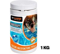 1KG CHLORE MULTIFONCTIONS GALETS DE 250GR