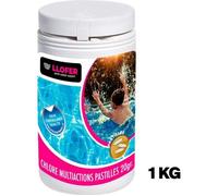 1KG CHLORE MULTIFONCTIONS PASTILLES DE 20GR