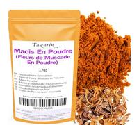 1kg Macis en Poudre - Fleur de Muscade en Poudre - Arôme & Goût Intense - 100% Naturel, Pur et Sans Additifs | TazarinLtd