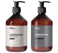 1L basler Lemongrass Orange Hair & Body Set