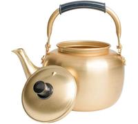 1L en Aluminium Thé Bouilloire Coréenne Vintage Café Théière Leau Qui Coule De Bouilloire