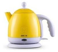 1l isolation thermique bouilloire électrique en acier inoxydable mini voyage cafetière chauffe-lait chauffe-lait G