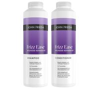 1L JOHN FRIEDA Frizz Ease Coffret duo réparateur miracle (shampoing 500 ml + après-shampoing 500 ml)