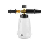 1L Lance à mousse haute pression Compatible pour nettoyeur haute pression Kärcher K2 K3 K4 K5 K6 K7 avec buse à mousse ajustable