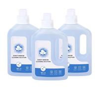 1L Laveur de Vitre, Compatible avec ECOVACS WINBOT W1 Pro/W2 Pro/W2 Omini, Liquide de Nettoyage de Vitres(Lot de 3)