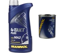 9x1 Litre Mannol 4-Takt Plus 10W-40 huile moteur de Moto Vélo Jaso Ma /