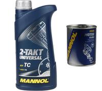 1L MANNOL Huile Moteur 2-Takt Universel API TC Motorspülung Motor Flush