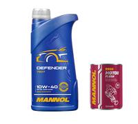 1L MANNOL Huile Moteur Defender 10W-40 Motorspülung Motor Flush Reiniger