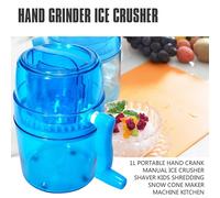 1L Portable manivelle manuel broyeur à glace rasoir enfants dechiquetage neige c?ne fabricant Machine cuisine