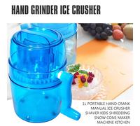 1L Portable manivelle manuel broyeur à glace rasoir enfants dechiquetage neige c?ne fabricant Machine cuisine