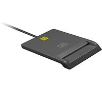 1LIFE Lecteur de Carte électronique Citizen -1IFECRCITIZEN- Compatible avec Cartão de Cidadão (Portugal) et Carte d'identité électronique (Espagne). Connexion USB 2.0, Dimensions 65 x 85 x 18 mm,