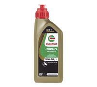 1LT Huile Castrol Power 1 Ultimate 10w50 Ex Racing 100% Synthétique Api Sn Jaso