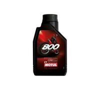 1LT MOTUL 800 Factory Line Off Road 100% Synthétique Huile Lubrifiant Mélange 2T