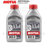 1Lt MOTUL Dot 3 & 4 Huile Liquide Fluide Freins 100% Synthétique Universel Moto