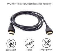 1m 1.5m 3m Compatibles HDMI Câble Câbles Vidéo 1.4 3D Câble Pour HDTV Séparateur Commutateur TV Ultra HD Connexion Câble Haute Vitesse