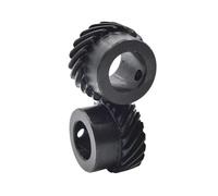 1M 13/15/20 Teeth 45 Degree 90° Helical Gear DIY electronic starter Staggered Gear 6 8 10 12 14 15mm IINKUEYK(14mm,1M 15 Teeth)