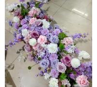 1m/3.3ft Wedding Artificial Flowers Decoration for DIY Flower & Wedding Ceremony & Reception Backdrop (1)