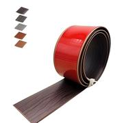 1m*5cm Profil de Transition Autoadhésif, Bois Gris Bande de Seuil, Bande de Recouvrement de Sol pour Couvrir Les Espaces Entre Les Stratifiés, Les Sols en Bois, Les Carreaux(Black Walnut,5cm*1.0m)
