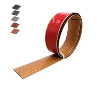 1m*5cm Profil de Transition Autoadhésif, Bois Gris Bande de Seuil, Bande de Recouvrement de Sol pour Couvrir Les Espaces Entre Les Stratifiés, Les Sols en Bois, Les Carreaux(Yellow Oak,4cm*1.0m)