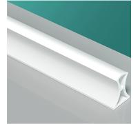 1m Barriere De Douche,20×30mm Bande Imperméable Pliable De Silicone,Joint Etancheite Douche,De Rétention Pour Barrage D'eau Et Maintient L'eau À L'intérieur Du Seuil (Blanc)