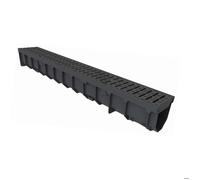 1m caniveau MEAFLUID largeur 100 grille Polyamide C250