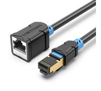 1M Cat 6 Ethernet RJ45 Network Extension Cable Male Female 1000Mbps 250MHz,Support Cat6/Cat5e/Cat5,Compatible with PS4 PS5 Xbox TV Box PC Router Modem Switch