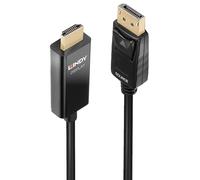 1M DISPLAYPORT - HDMI CABLE 4K60HZ HDR; 40925 (LINDY) Qté X 1