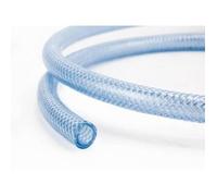 1M DURITE TRESSÉE Ø 6,3 mm / Ø 11 mm TUYAU RENFORCÉ ARMÉ AUTO MOTO SCOOTER MOBYLETTE TRANSPARENT