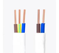 1m fil électrique Câble, 2-3 rigide Conducteurs, 1mm² - 2.5mm² PVC, BVVB fil de cuivre pur, DIY