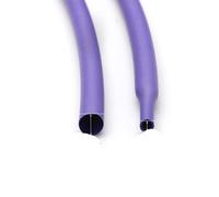 1M Violet Dia 1 2 3 4 5 6 7 8 9 10 12 14 16 20 25 30 40 50 mm Gaine Thermorétractable 2:1 Polyoléfine Manchon de Câble Thermique Isolé-Violet,2mm x 1 Mètre