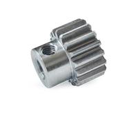1M16T Trou 5-6-6.35-8 Dents 1M Petit Engrenage 1 Mod Engrenage Droit 1 Moteur 45# Acier Alésage Taille 4-16mm Transmission 1Pcs(Hole6)