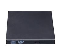 1mb DVD USB Disque Externe CD VCD Joueur écrivain de Lecteur Optique for Pc Écrivain Informatique Bureau CD-RW Burners Writer Reader Portable(Zwart)
