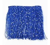 1Meter 20cm Sequin Lace Trims Latin Dress Fringe Tassel Ribbon for Sewing Dance Performance Bags Fringe Fabrics DIY Accessories