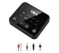 1Mii B06T6 Émetteur Bluetooth 5.3 pour TV vers 2 Casques sans Fil, aptX Adaptive & Faible Latence, Transmetteur Adaptateur Bluetooth, Double Connexion, Contrôle du Volume, Optique/USB/AUX/RCA