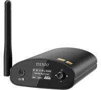 1Mii DS500 Récepteur Bluetooth HiFi LDAC pour chaîne stéréo, DAC | Audio haute résolution avec LDAC et aptX HD, écran OLED, sorties optique, coaxiale et AUX pour ampli ou récepteur AV