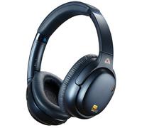 1Mii E700 Casque Bluetooth sans Fil avec Réduction de Bruit Actif Hybride et Anti-Bruit, Hi-Res Audio LDAC, Confortable pour Trajets Voyage Études, aptX Low Latency TV Maison Bureau Avion - Indigo